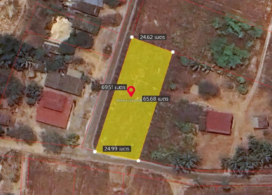 ขายที่ดิน เนื้อที่ 1 ไร่ ใกล้โรงเรียนนานาชาติหัวหิน และหมู่บ้านศิลปินหัวหิน 4