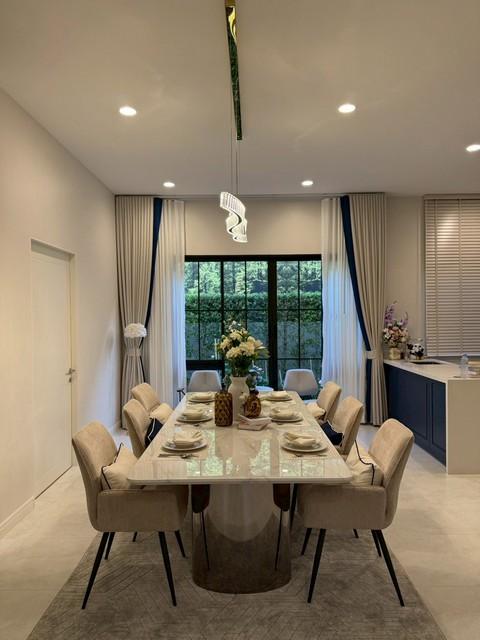 P571 ให้เช่า บ้านหรูโครงการ นาราสิริ พหล-วัชรพล Narasiri Phahol-Watcharapol บ้านใหม่ไม่เคยเข้าอยู่ เฟอร์นิเจอร์ครบพร้อมเข้าอยู่ ถนนเทพรักษ์ แขวงท่าแร้ 4