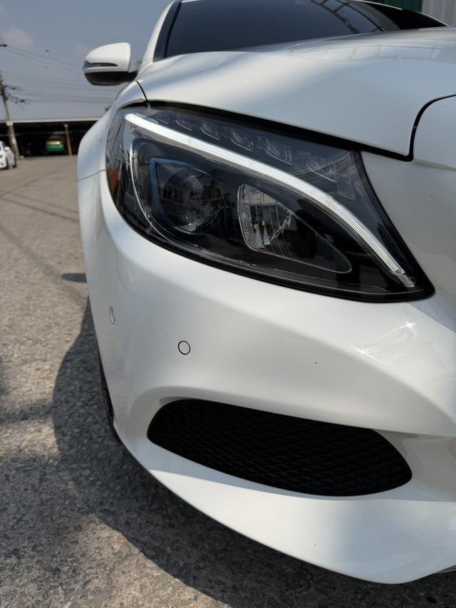 2018 BENZ C350E มือเดียวป้ายแดง เช็คศูนย์ตลอด ไมล์น้อย รูปที่ 8