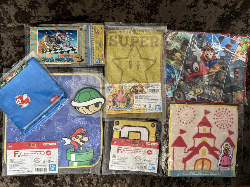 🍄 [ขายเหมา] เซ็ตของสะสม Super Mario ลิขสิทธิ์แท้ Japan 8 ชิ้น (มือ 1 ทุกรายการ) สภาพกริ๊บ! ⭐