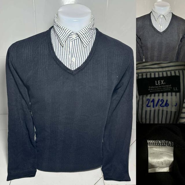 เสื้อคอปกแขนยาวเสื้อมือสอง รูปที่ 20