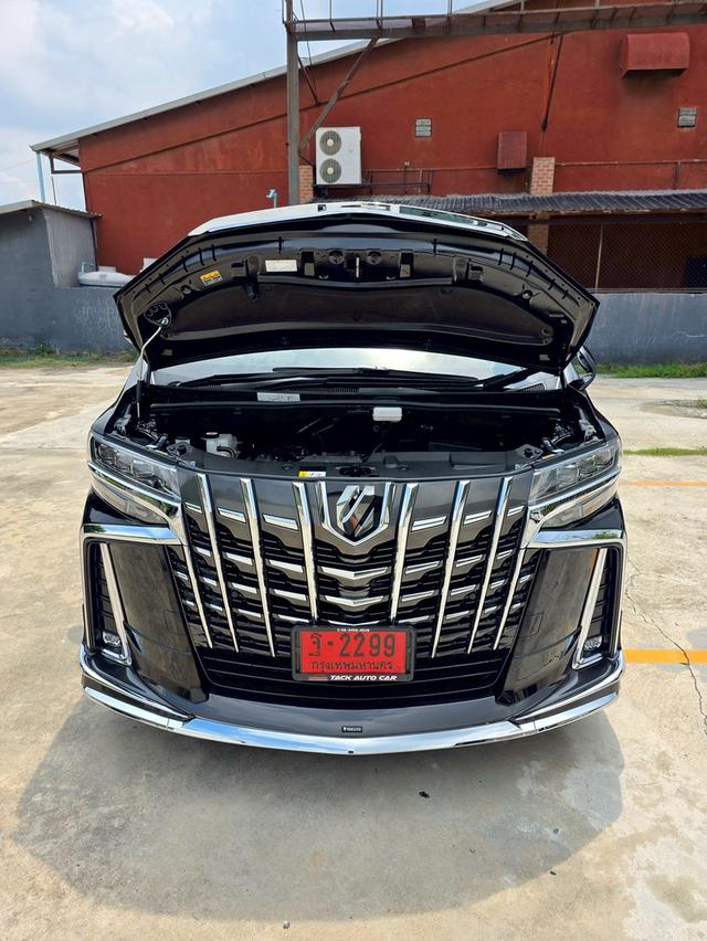 Toyota ALPHARD 2.5SC PACKAGE สีดำ ปี 2023 ไมล์ 28,000 กม. รูปที่ 6