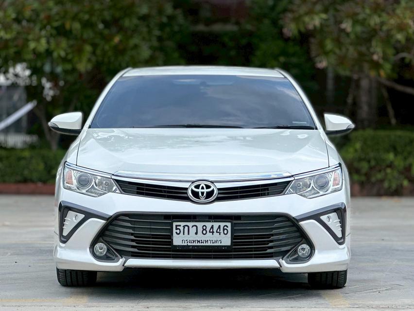 รหัสรถ PAT8446 Toyota Camry 2.0 G Extremo สีขาวมุก ปี 2017 2