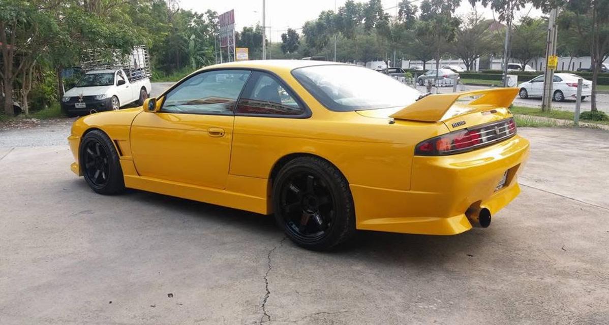 NISSAN SILVIA S14 สีเหลืองสภาพสมบูรณ์หายาก 3