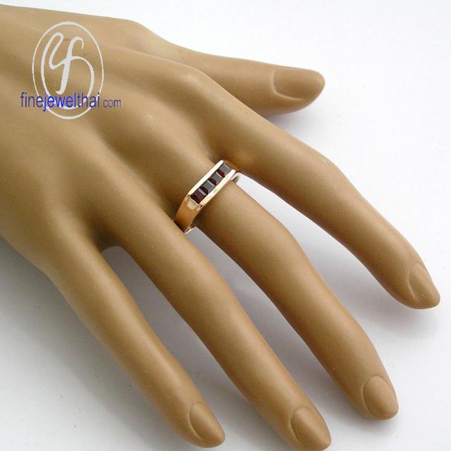 Finejewelthai แหวนพลอยแท้ แหวนโกเมน R1118 รูปที่ 3