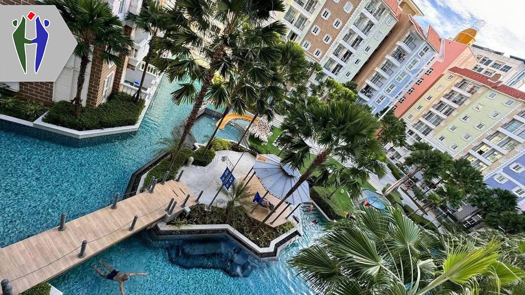 คอนโดให้เช่า เซเว่นซี2 นาจอมเทียน  1ห้องนอน •	ขนาด 35 ตารางเมตร สตูดิโอ ห้องนอน 1 ห้องน้ำ •	2 เครื่องปรับอากาศ, ตู้เย็น •	ระเบียงวิวสระว่ายน้ำพร้อมเฟอ 9