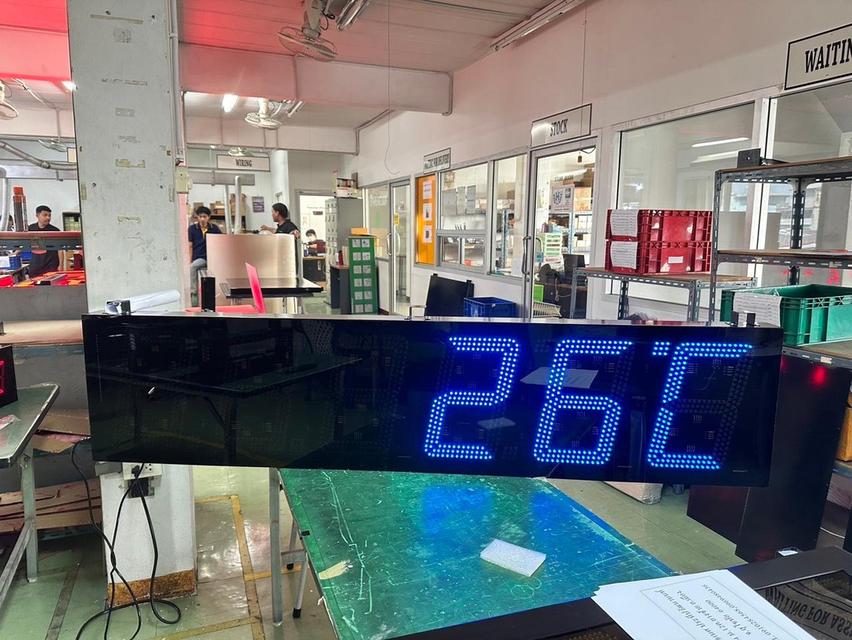 นาฬิกาดิจิตอลสำหรับโรงงาน สถานที่ต่างๆ รูปที่ 4