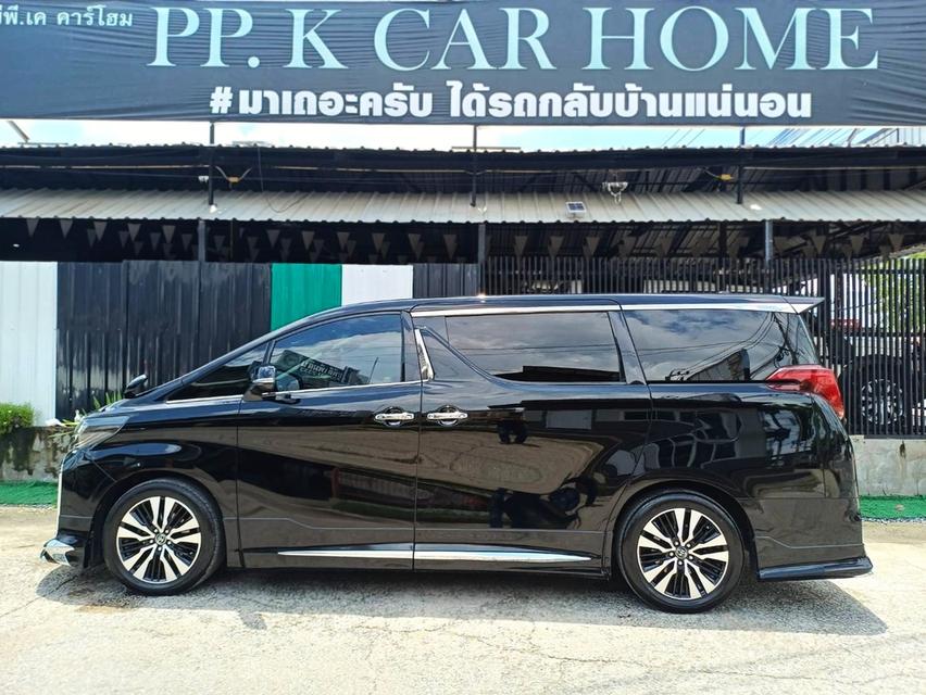ปี2019 TOYOTA ALPHARD BLACK NIGHT SC PACKAGE AUTO TOP รถเช็คศูนย์ตลอด ประวัติดีไม่มีชน