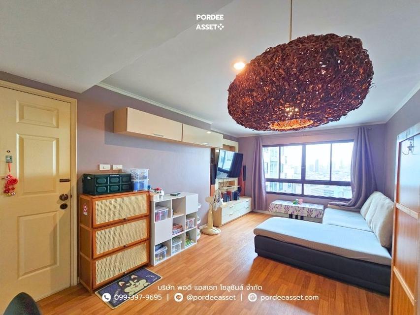 ขาย!! คอนโด ลุมพินี เพลส รัชดา-ท่าพระ (ห้องริม ขนาด 42 ตร.ม.) ชั้น 26 ถนนรัชดาภิเษก ธนบุรี กรุงเทพ : Lumpini Place Ratchada-Thapra 2