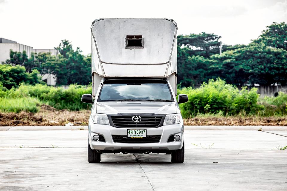 TOYOTA HILUX VIGO 2.7 J STANDARD CAB ปี 2015 สีเทา มือเดียว 2