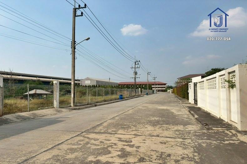 ขายที่ดินถมแล้ว 12 ไร่ 17 ตารางวา หน้ากว้าง 106 เมตร ถนนสะพานนนทบุรี-บางบัวทอง ใกล้นิคม-ทางด่วนโทลล์เวย์ 3