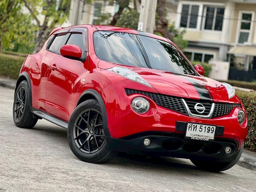 Nissan Juke 1.6V ไมล์ 12x,xxx km.ปี2013 จด2016 สีแดง ออโต้ เบนซิน