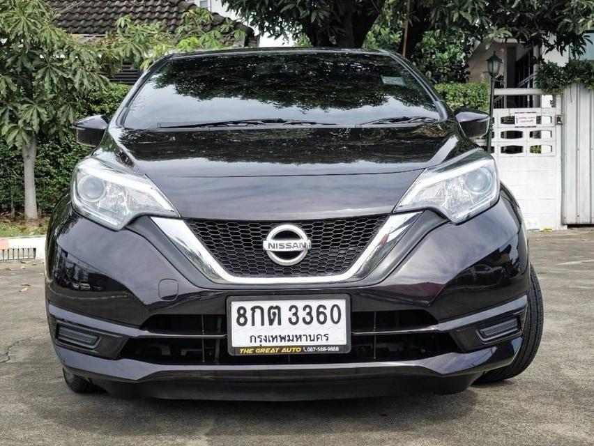 NISSAN NOTE 1.2 V ปี 2019 โฉม ปี17-ปัจจุบัน เกียร์ AUTO เครื่องยนต์เบนซิน ไมล์ 167,677 km.สีม่วง  2