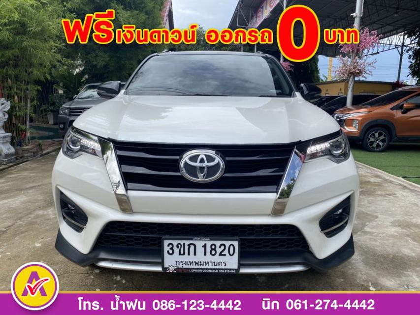 TOYOTA FORTUNER 2.8 TRD Sportivo Black Top 4WD ปี 2020 1