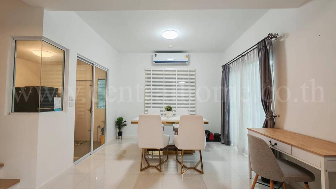 บ้านแฝด วิลลาจจิโอ เพชรเกษม - สาย 4 เฟอร์นิเจอร์ครบ พร้อมอยู่ 6