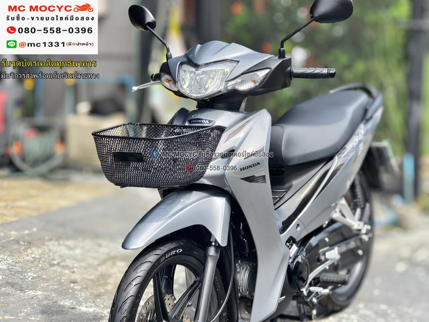 Wave 110i รุ่นTop 2024 วิ่ง2000โล สตาดมือล้อแมครถบ้านมือเดียว กุญแจ2ดอกบุคเซอวิสครบ No1171    12