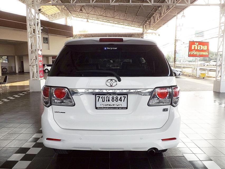รหัสรถ KCY8847 TOYOTA FORTUNER 2.5G AUTO ขับ 2 ปี 2013 สีขาว รูปที่ 8