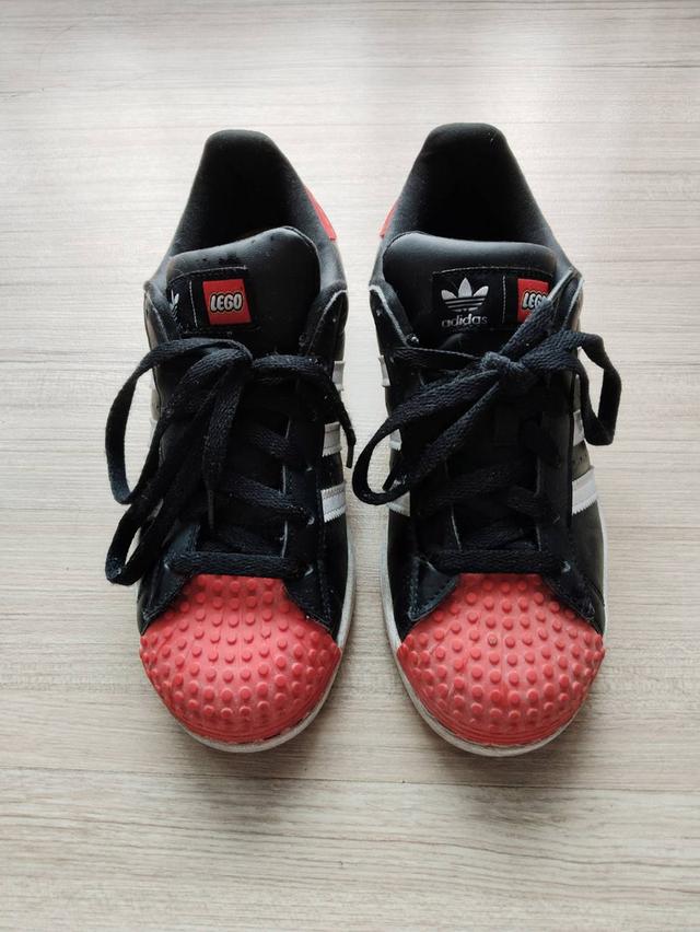 รองเท้าเด็ก adidas Lego Super Star สภาพดี พร้อมใช้ เท่ห์สุดๆ 4