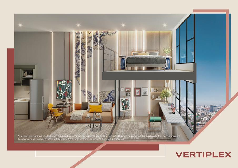 ขายด่วน! ห้อง 1 Bedroom Vertiplex @ Aspire พระราม 4 1