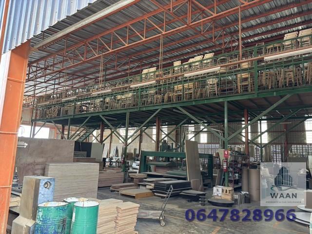 ขายโรงงานเฟอร์นิเจอร์เก่า พร้อมตัวอาคารโรงงาน มีใบ รง.4 บ้านโพธิ์ ฉะเชิงเทรา ติดถนนเส้น315 7