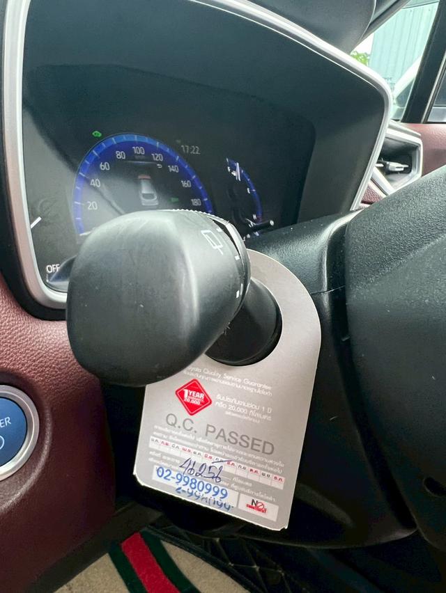 TOYOTA COROLLA CROSS 1.8 HYBRID PREMIUM SAFETY ปี 2021 โฉม ปี20-ปัจจุบัน รูปที่ 16