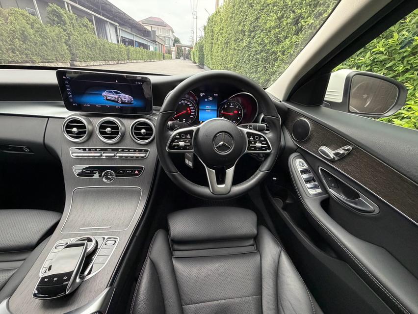 Benz C220d AV Facelift 2020 สีขาว เข้าศูนย์ Benz ตลอดทุกระยะ รูปที่ 7
