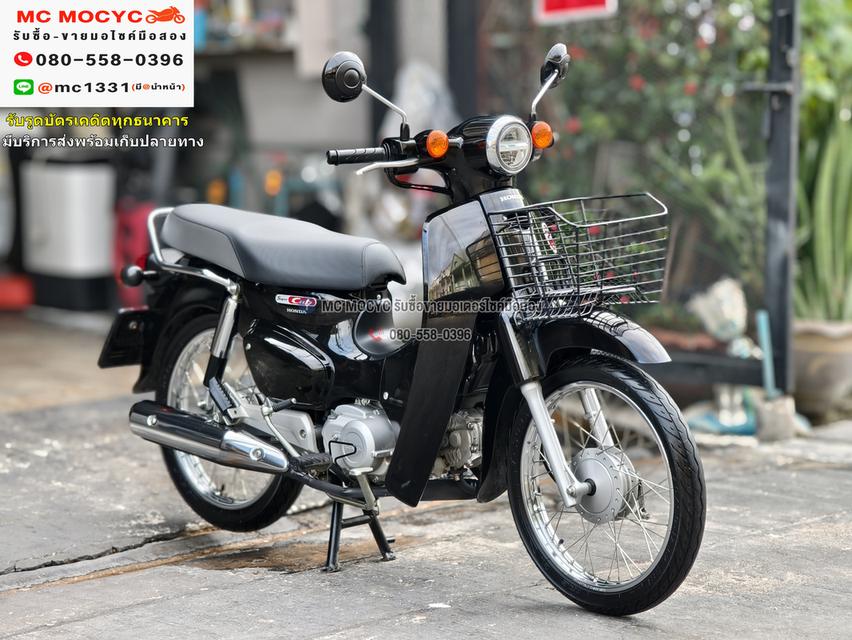 super cub 2023 วิ่ง6000โลแท้ สตาดมือ รถบ้านแท้มือเดียว สภาพป้ายแดง No1105