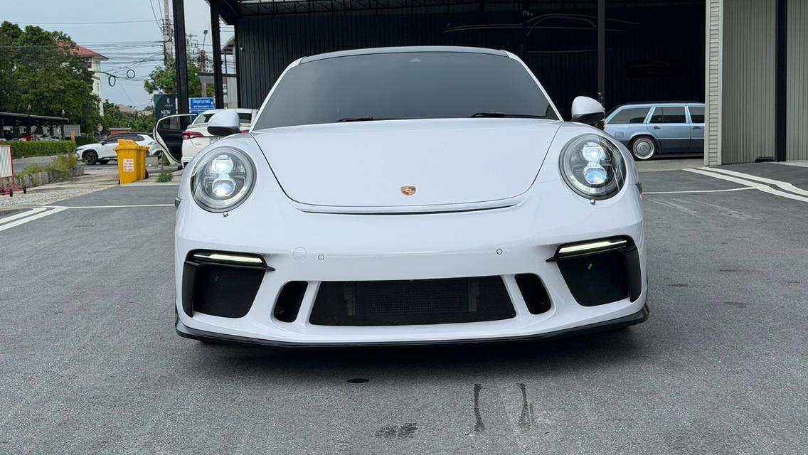 2017 Porsche 911 Carrera S (991.2) สีเหลือง wrap สีขาว Millage 59,XXX KM แต่งครบสุด ไม่ต้องทำอะไรแล้ว คุ้มค่าที่สุด