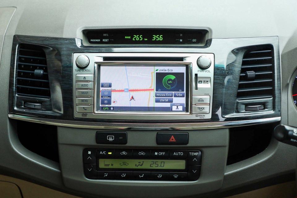TOYOTA FORTUNER 3.0 V 2WD 2012SUV 7 ที่นั่ง เครื่อง 3000 VNT แรง ทน ซ่อมง่าย รูปที่ 15