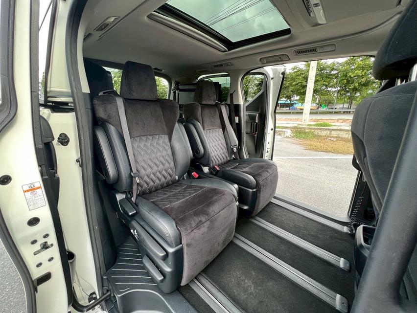 Toyota Vellfire 2.5 V ปี 15 รับประกันไม่มีชนหนัก พลิกคว่ำ จมน้ำ 16