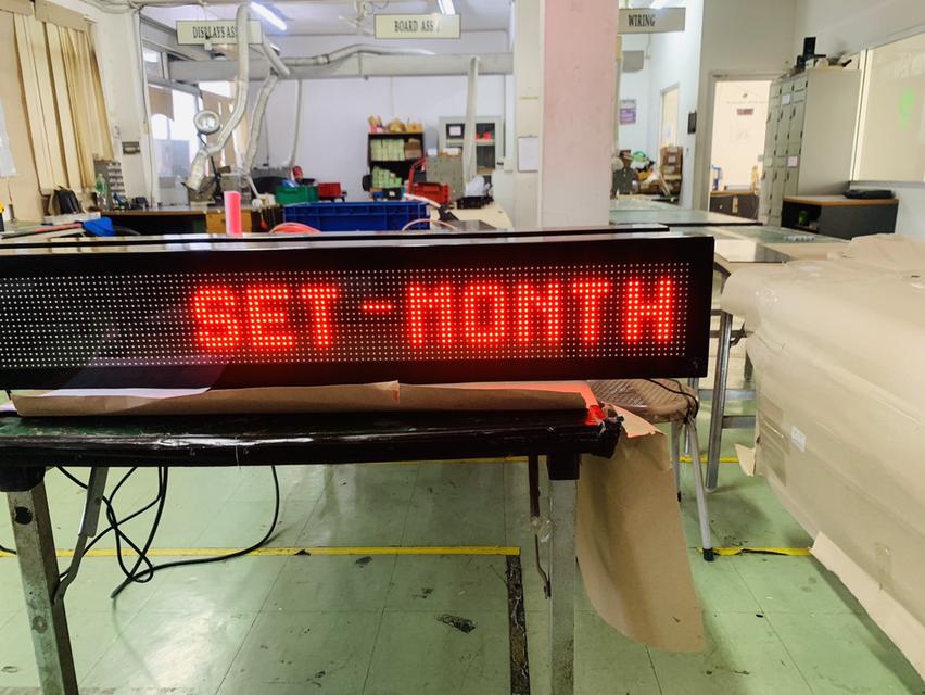 นาฬิกาดิจิตอล ติดผนัง ติดในอาคาร ติดนอกอาคาร รูปที่ 11