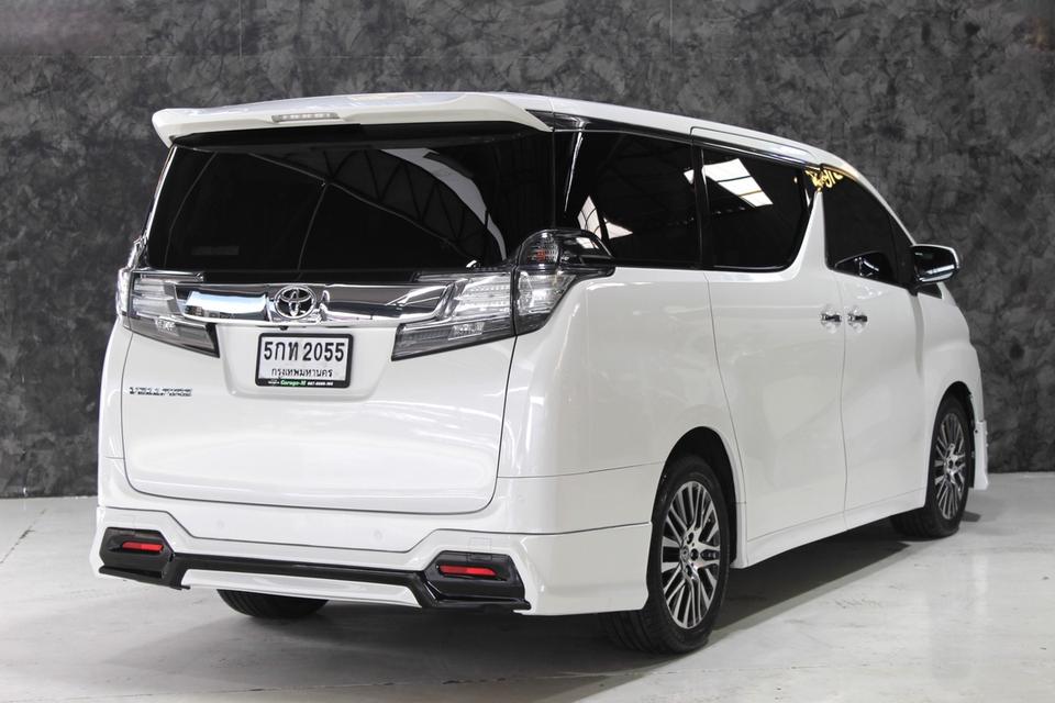 รหัสรถ JRS2055 TOYOTA VELLFIRE 2016 สี ขาว รถศูนย์