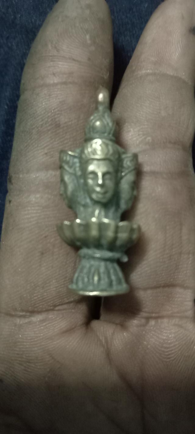 รูปหล่อเศียรท้าวพรมสี่หน้า เทพทันใจ