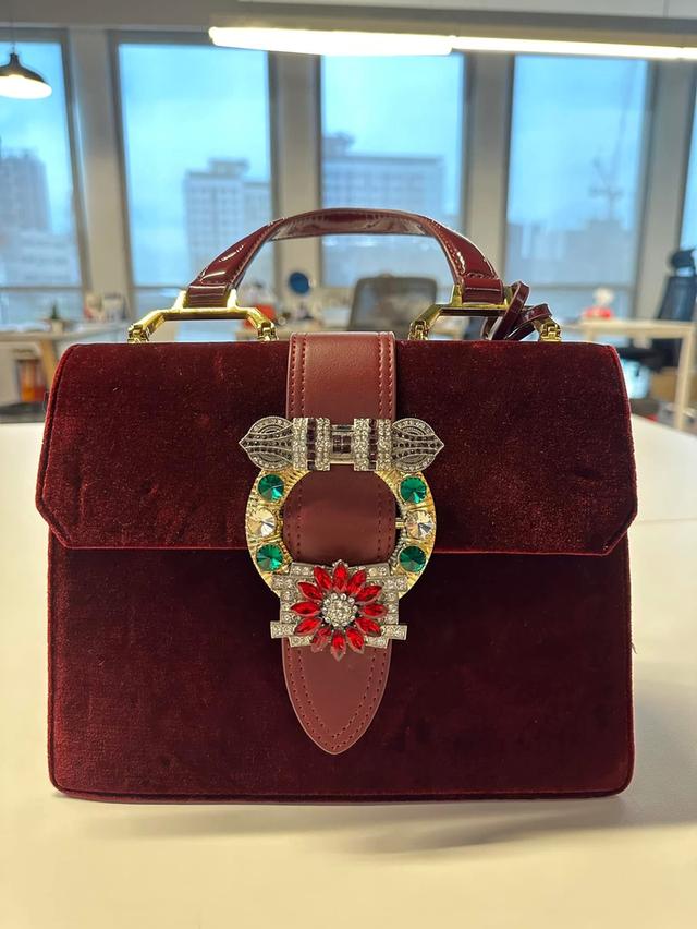 LA’FESTIN Vintage Bags for Women Velvet Leather Kenya รูปที่ 19