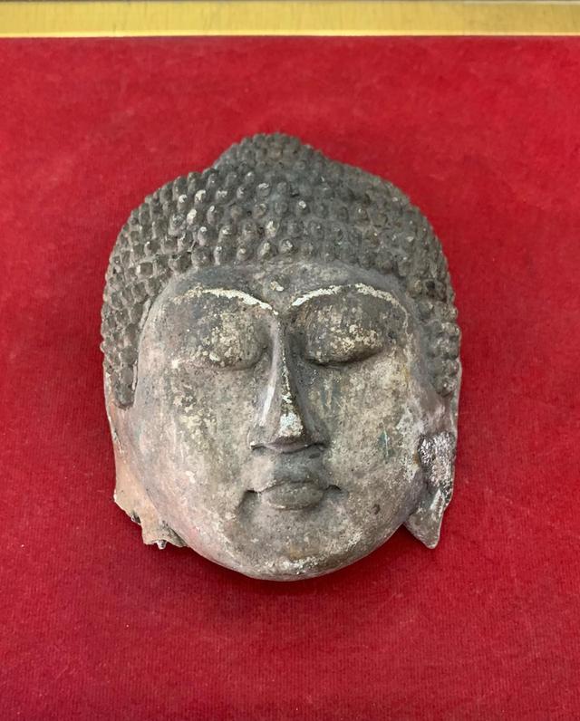เศียรพระเนื้อปูน ไม่ทราบที่