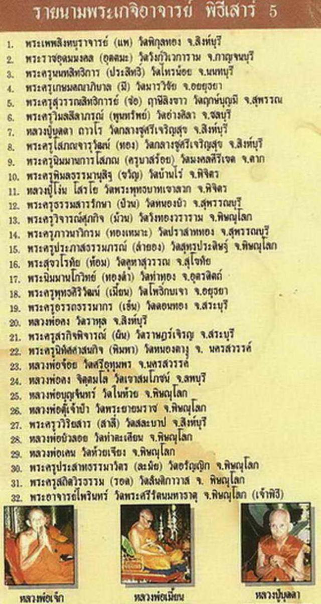 พระพุทธชินราชเนื้อผง รุ่นโครงการอาหารกลางวัน วัดพระศรีรัตนมหาธาตุวรวิหาร จ.พิษณุโลก สร้างปี 2536 9