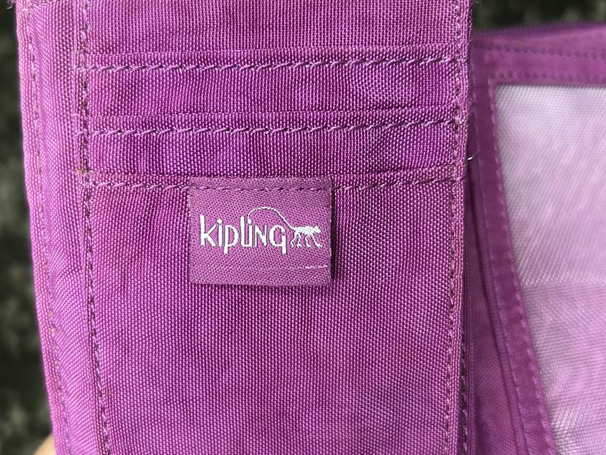 🐒 กระเป๋าสตางค์ Kipling รุ่นยอดนิยม New Money Deluxe 3 พับ สีชมพู Urban Pink หวานสดใส💕 รูปที่ 5