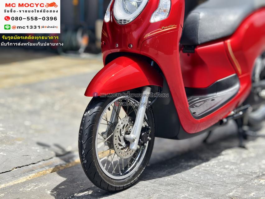 Scoopy i 2021 วิ่ง10000โล รถบ้านแท้เครื่องท่อเดิมๆ กุญแจ2ดอกบุคเซอวิสครบ No1080    11