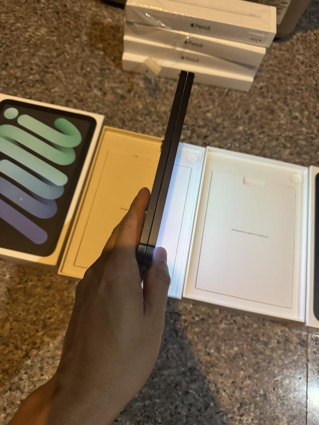 ขายๆๆๆถูกๆๆiPadMini6สีSpace Gray 256กิ๊กWifi Celluer ใส่ซิมได้ตัวTopสุดยกกล่องใช้งานดีทุกๆฟังชั่นสูนTrueทุกๆฟังชั่นรีสโตได้ตลอดไม่มีติดไอคราว Model TH รูปที่ 5