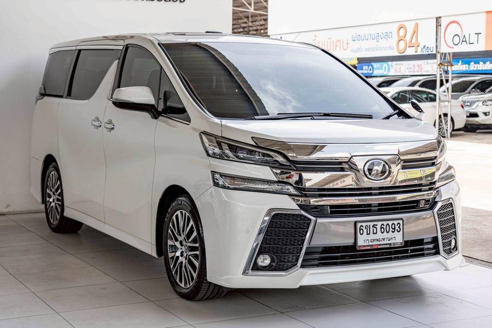 รหัสรถ NP6093 TOYOTA VELLFIRE 2.5ZG EDITION 2016