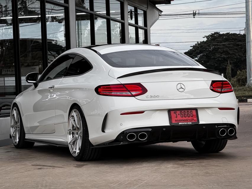 รหัสรถ MCA6666 Mercedes-Benz C 200 COUPE AMG FL 2.0 ปี 2022 จดทะเบียน 2023 | ชุดแต่ง FULL CARBON ล้อ G-FORGED รูปที่ 17