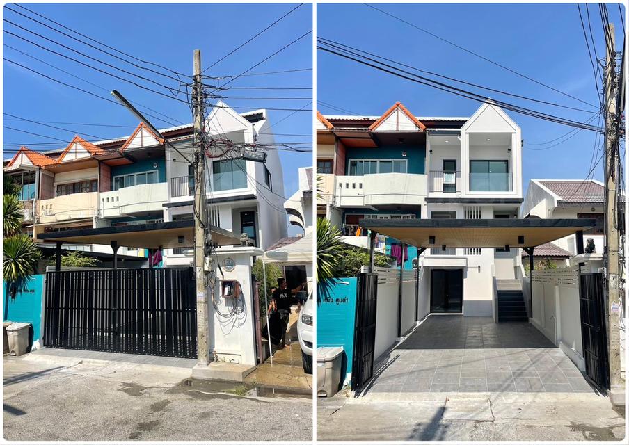 Th-125 : ทาวน์โฮม 3 ชั้น 29 ตร.วา ม.แสงอรุณนิเวศน์ ซ.ติวานนท์ 43 เมืองนนท์ Renovate ใหม่ทั้งหลัง 2