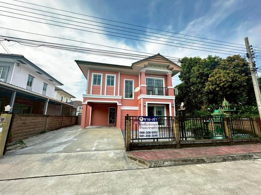 ขายบ้านเดี่ยว 2 ชั้น ขนาด 51 ตร.ว. หมู่บ้านภัสสร 28 กิ่งแก้ว - หนามแดง ใกล้สนามบินสุวรรณภูมิ  1