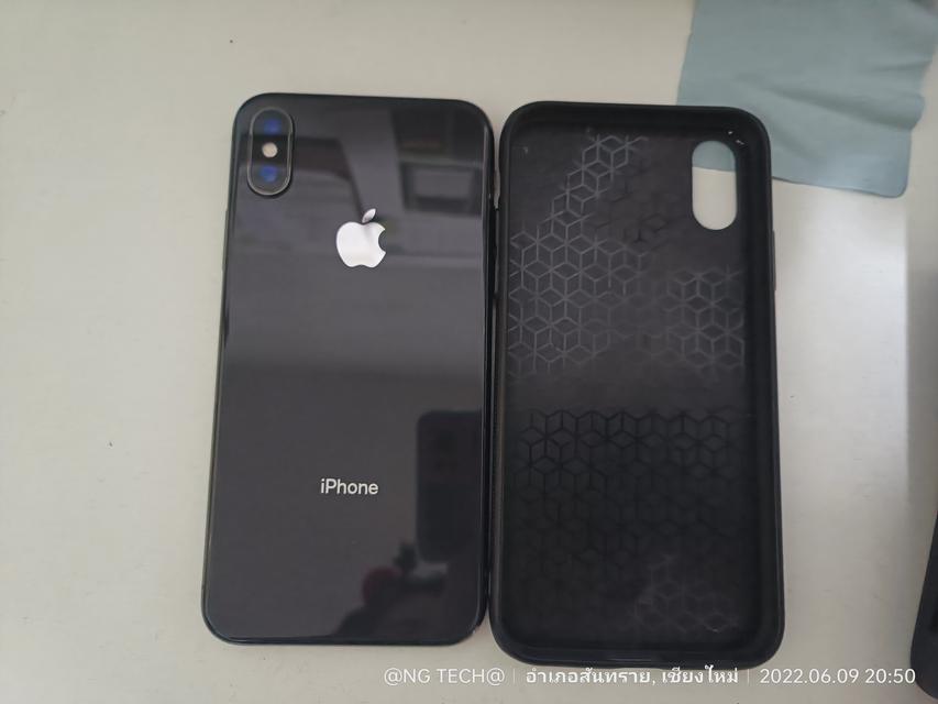 Iphone x สีดำ 256 Gb.  มือสอง 1