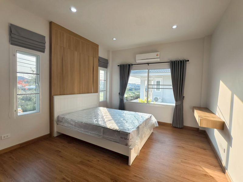 บ้านใหม่ให้เช่า 35,000 บาท ติดถนนสันกำแพงสายใหม่ เชียงใหม่ ห่างสนามบินเพียง 12 กิโลเมตร รูปที่ 13