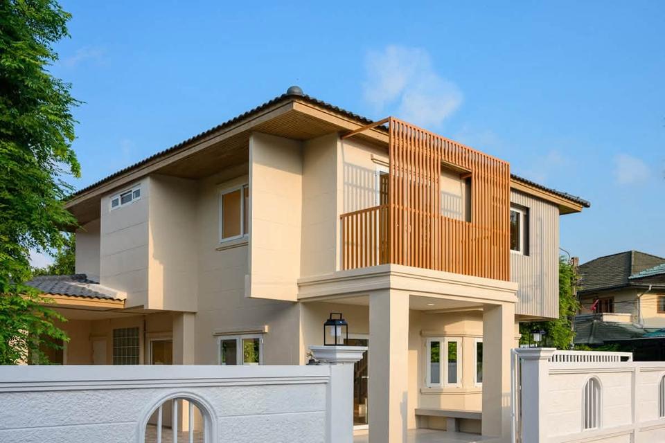 บ้านเดี่ยวรีโนเวทใหม่ สไตล์ Modern Tropical–Industrialทำเลรามอินทรา 34 พร้อมเข้าอยู่ 1