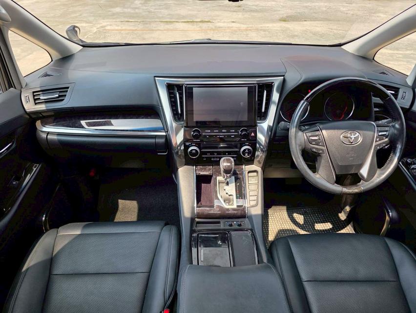 Toyota ALPHARD 2.5SC PACKAGE สีดำ ปี 2021 ไมล์ 40,000 กม. รูปที่ 9