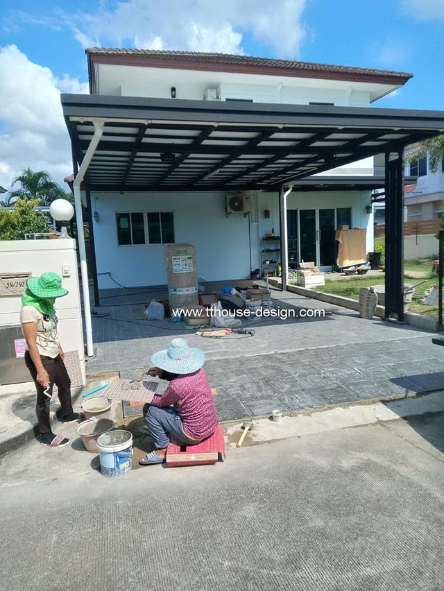 รับเหมา ต่อเติม โครงหลังคา กันสาด ห้องครัว เทพื้น ปูกระเบื้อง 0950920028 2