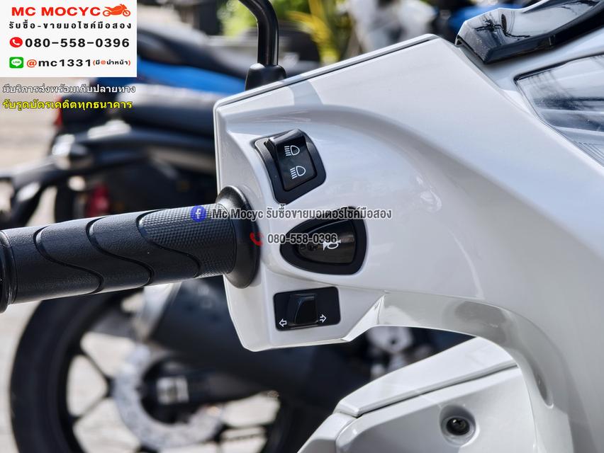 Wave 125i 2025 วิ่ง900โล รถ2เดือน ซื้อสดรถบ้านมือเดียว เล่มเขียวชุดโอนครบ No1276 8