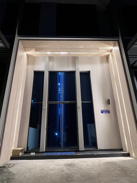 ให้เช่าทาวน์โฮม 3.5 ชั้นหมู่บ้านพาทิโอ พหลโยธิน-วิภาวดี ด้านหน้าโครงการ ใกล้เซียร์ รังสิต ใกล้สนามบินดอนเมือง 1